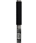 Extra Long Handle Stretch Wrap Dispenser For 12 To 18 Inch Rolls 63 Inch Total Length 2 Pound Lightweight Frame Heavy Duty Pallet Wrapping Tool With Mid Handle Tension System And Made In America Quality, vertical view with stretch wrap roll