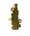 POWERWORKS PV4 brake proportioning valve for disc/disc brake system, brass body with fittings