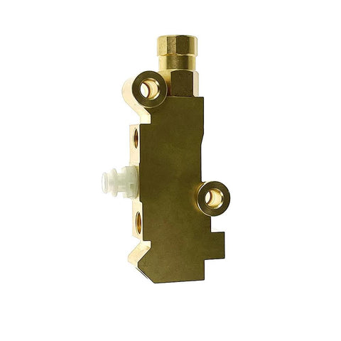 POWERWORKS PV4 brake proportioning valve for disc/disc brake system, brass body with fittings