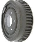 Centric C-Tek rear brake drum, 123.66033, metal gray, for Chevrolet/GMC, front view