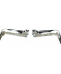Upgrade Your Ride With Premium Steel Rear Bumper End Caps For Ford F150 2009-2014 Chrome Finish Left And Right Side Fitment Includes FX4 Lariat Platinum STX XL XLT SVT Raptor Limited Models Perfect Upgrade! chrome steel pair