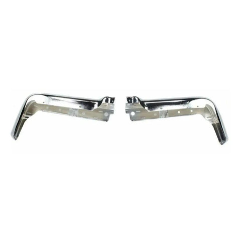 Upgrade Your Ride With Premium Steel Rear Bumper End Caps For Ford F150 2009-2014 Chrome Finish Left And Right Side Fitment Includes FX4 Lariat Platinum STX XL XLT SVT Raptor Limited Models Perfect Upgrade! chrome steel pair