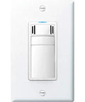 WhisperControl Humidity Sensor With On Off Switch For Exhaust Fans Auto Condensation Control And Dew Point Awareness