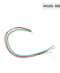 M10G-5883 GPS Module With Compass QMC5883L for FPV Drones, Robotics and Boats showing multi-colored connector cables