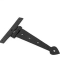 Heavy Duty Black Iron Arrow T Strap Hinge 6 Inch Long For Cabinet Doors And Gates Tough As Nails Rust Resistant Powder Coated Hardware