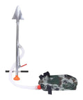 Backpack Fertilizer Spreader and Granular Fertilizer Applicator Tool for Gardens and Farms, camo bag with metal handle
