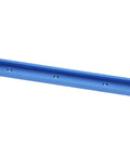 Aluminum Miter Track Jig 800mm T Slot anodized alloy guide for router table fence setup, top view showing screw holes