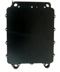 Black metal Plug And Play Engine Control Unit ECM Replacement Module For Heavy Duty Trucks, OEM 157-3705, showing front side