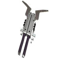 Menumaster Door Hinges Replacement Part For Commercial Microwave Ovens Genuine OEM 59194677 with hardware, heavy-duty steel
