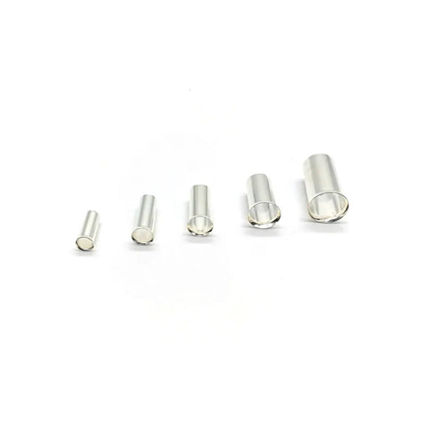 Massive 1755 Piece Tube Crimp Terminals Kit With Copper Wire Connectors And Cable Ferrules For EN0508 To 25-16 Range Covering 22 Up To 4 AWG Heavy Duty Cord Ends You Need A Reliable Solid Set That Just Works Smooth.. silver cable ferrules in five sizes for wire crimping