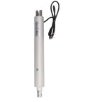 Beefed Up 24V Electric Linear Actuator With Rock Hard Aluminum Body And IP65 Rated Build With Sturdy Mounts For RV Camper Lift Beds Recliners 3000N Smooth Push, showing the actuator body and wires.