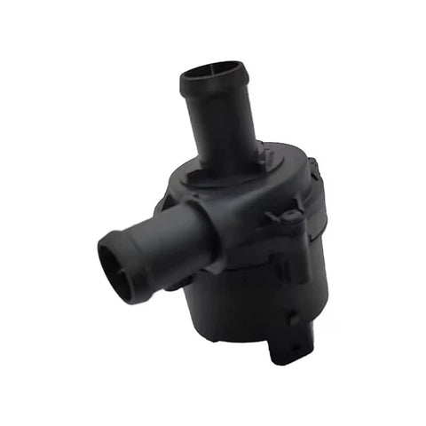 Heavy Duty Swap Auxiliary Coolant Pump For Chevy Bolt Ev 2016 To 2023 Electric Water Pump viewed from the side highlighting the hose connectors.