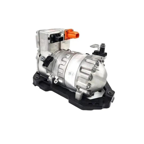 Premium Electric AC Compressor For Audi Q4 Etron Sportback EV Air Conditioning Pump with pre-wired power plug and robust design.