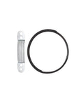 A2L Y Axis Synchronous Belt Replacement For 3D Printers Built To Last For Smooth Axis Motion And Reliable Power Transmission High Quality Material Easy Install Compatible With A2L Models, black belt with metal clip
