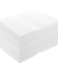100 Pcs White EPE Foam Packing Pouches For Shipping And Storage stack of protective foam mailer bags