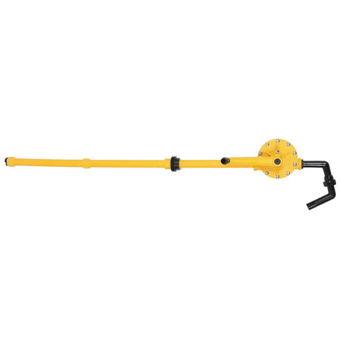 Thonlai Heavy Duty Manual Drum Hand Pump For 5 To 55 Gallon Barrels Portable Oil Transfer Pump With High Speed 35 Liters Per Minute Flow Rate Durable Design For Efficient Fluid Movement Without Electricity Needed