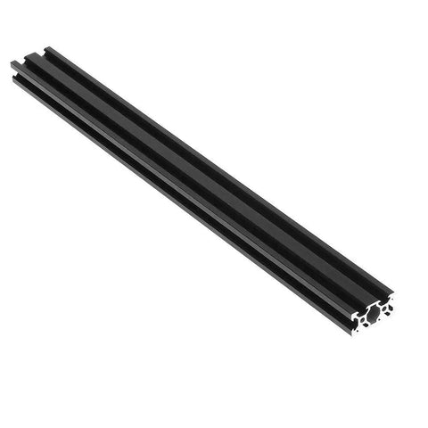 Top Notch 2040 V Slot Aluminum Extrusion Profile Black Anodized 6063 T5 Alloy four sturdy rods 47 inches long for CNC projects.