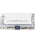 Grab This Awesome 116 Piece Helicoil Thread Inserts And Self Tapping Assortment Kit Covering M3 To M12 Sizes With Premium Stainless Steel And Carbon Build For Serious Fixes in a clear storage box.