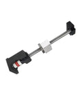 Ultra Low Backlash SFU2505 500mm Linear Screw For CNC Machines, angled view with bearing steel ball screw and nut block