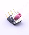 1 Piece Rotary Encoder MSSR-10H M Series Miniature Encoder Switch For Dope Precision And Smooth Menu Navigation with pink knob