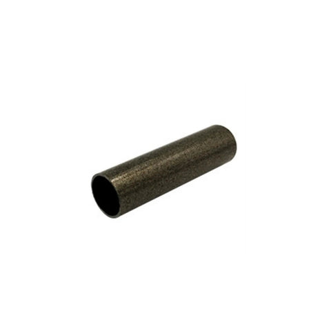 Side view of hollow metal thermal insulation sleeve for hot-air welder core.