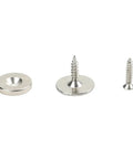 Magnetic Cabinet Door Catch With 15 Lbs Magnetic Hold Heavy Duty Stainless Steel Drawer Latch with screws for installation