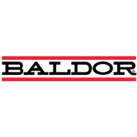 Baldor logo related to 2 HP 1800 RPM 56 Hz TEFC 1-Phase AC Motor Workhorse With Foot Mount Full Enclosure And Epoxy Coating