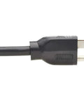 Workhorse Extension Cords 50 Pack, No Sweat 12 Foot 16 AWG Power Drops Nema 5-15P plug with black insulation.