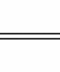 Black foam gasket strip with rounded ends and central white slot for Megawise vacuum sealer upper seal