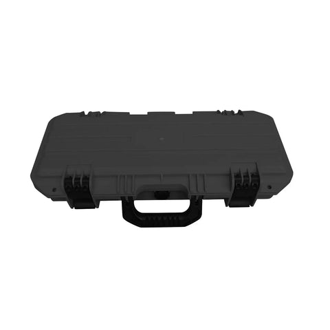 Waterproof Multi Tool Box Organizer With Lockable Lid For Home Garage And Workshop Large Capacity Storage Case closed top view