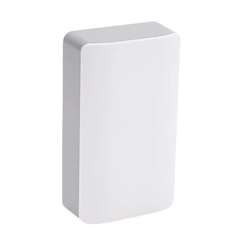Portable 2600mAh Uninterruptible Power Supply With US Plug Emergency Battery Backup For Routers And Laptops side view in white color.