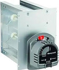 12 Inch By 8 Inch Parallel Blade HVAC Damper With 24 Volt Motor Power Close Spring Open For Ductwork Airflow Control ZD12X8TZ