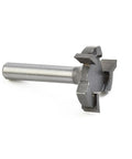 Beefy Carbide Tipped CNC Spoilboard Surfacing Router Bit With One Quarter Inch Shank For Fly Cutter Slab Flattening Leveler And Rabbeting