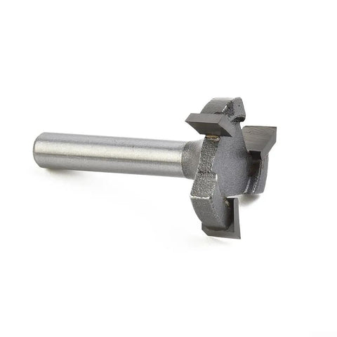 Beefy Carbide Tipped CNC Spoilboard Surfacing Router Bit With One Quarter Inch Shank For Fly Cutter Slab Flattening Leveler And Rabbeting