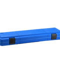 Blue storage case for 13 Piece Car Chassis Repair Wrench Kit For Steering And Chassis Maintenance Heavy Duty Steel Tools Built To Last