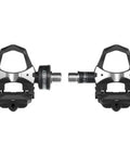 Assioma Uno Power Meter Pedal Game Changing 50 Hour Battery Life Easy Install Bluetooth And ANTPlus Connectivity For Smart Cycling Data Converts Every Pedal Stroke Into Real Power Readings For Solo Or Dual Setup shown from side view