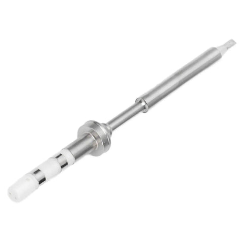 Top Notch Flat Ts-D24 Soldering Tip Replacement For 70W Ts100 Electric Iron, stainless steel with pure copper core for repairs.
