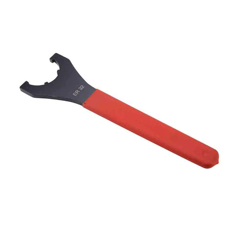 Spanner Clamping Nut Wrench For ER32 Collet Nuts Red Rock Solid Precision Collet Chuck Wrench For CNC Milling Lathe Engraving
