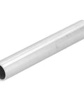Thick Wall 1.3 Inch OD Seamless Aluminum Round Tube for Robotics and Prototyping shown at an angle, smooth surface visible.