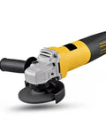 Badass 125mm Electric Angle Grinder With a Rock Solid 1050 Watt Motor and 11000 RPM for Easy Metal Cutting and Sanding Work.