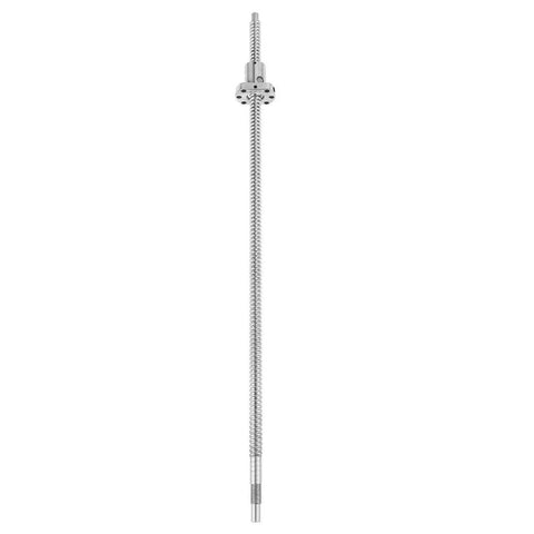 Rolled Ballscrew With Anti Backlash Ball Nut For SFU1204 500mm Without Side End Supports Low Friction and Quiet Operation