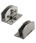 No Mess Quick Setup Heavy Duty Zinc Alloy Hinges Designed For Wine Cabinet Glass Doors Featuring Smooth Slow Close Mechanism And Rust Proof Brushed Metal Hardware, showing zinc alloy material and hinge design.
