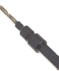 Built Tough Hex Shank Countersink Drill Bit With Adjustable Depth And Replaceable Inserts for precise countersinking and drilling.