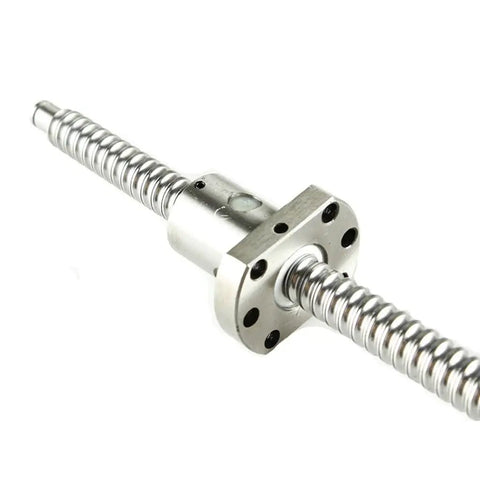 Top Shelf SFU1204 C7 Precision Ball Screw And Single Ball Nut Set Premium Bearing Steel Lead Screw Delivers Dead Straight Action For Bulletproof CNC Builds Measuring 1500 Mm Long