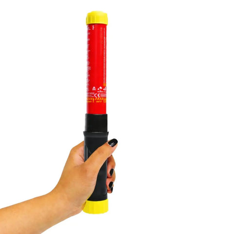 Game Changer Fire Safety Stick With Extended Discharge Portable Lightweight Emergency Kit That Stows In Cars Or Shelves No Sweat Fast Reaction One Pack