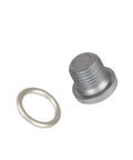 Premium Engine Oil Pan Drain Plug Kit For Audi Q3 Q5 Q7 And TT Models With 10 Pieces Total Replacing N0138157 And N91167901 Perfect For Your Ride, silver drain plug and washer