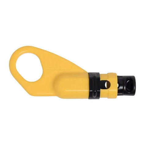Pro Grade Radial Cable Stripper With Sliding Cable Stop For Fast Clean Coax Prep Universal RG59 RG6 RG6Q Ready Dual Level Coax Prep Tool Handy For Electricians And Tech Pros
