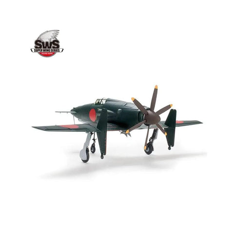 1:48 J7W1 Shinden Model Kit Unbuilt Plastic Aircraft Kit With Weighted Resin Tires, Assembly Required, 1:48 Scale, Paint, Glue, And Finishing Supplies Not Included - front view