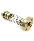 8mm Diameter Threaded Trapezoidal Lead Screw With Anti Backlash Nut For CNC Machines And 3D Printers 304 Stainless Steel 2mm Pitch 8mm Lead Lengths From 100 To 600mm brass anti-backlash nut with spring for CNC and 3D printer lead screw