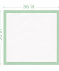 Heavy Duty Disposable Adult Bed Pads Super Absorbent Extra Large 35x36 inches measurement for incontinence and pet care.